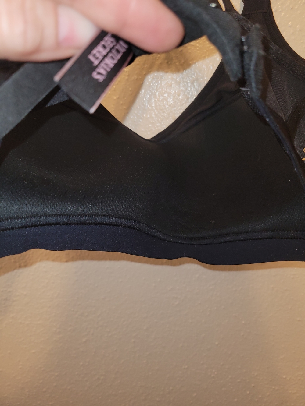 Victoria's Secret Sport VSX Black Crisscross Strappy Wireless Sports Bra 32D - Picture 7 of 7